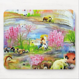 Wasserfarbenlandschaft Mousepad