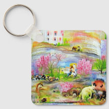 Wasserfarbenlandschaft