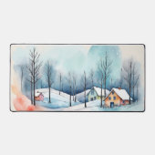 Wasserfarbenlandschaft Schreibtischunterlage (Vorderseite)