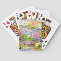 Wasserfarbenlandschaft