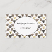 Wasserfarbenlederpferd Visitenkarte (Vorderseite)