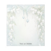 Wasserfarbenlehre des Notepad im Tal Notizblock (Vorderseite)