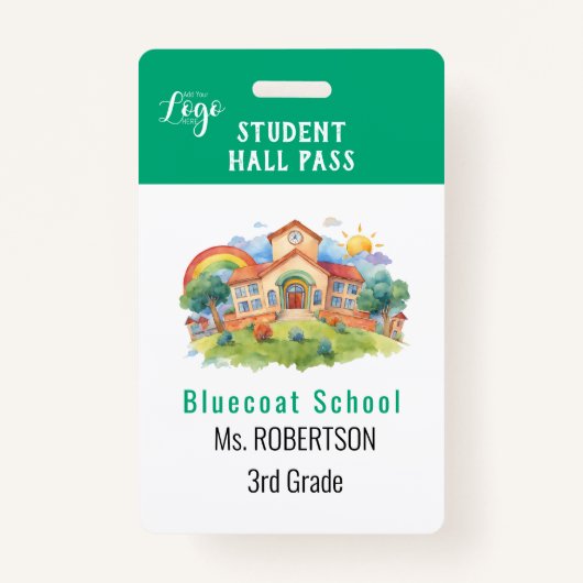 Wasserfarbenlehrer oder Studentenpass Ausweis (Rückseite)