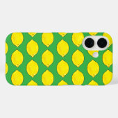 Wasserfarbenlemon in Grün Case-Mate iPhone Hülle (Rückseite (Horizontal))