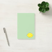 Wasserfarbenlemon in Grün Post-it Klebezettel (Büro)