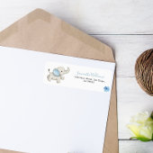 Wasserfarbenlephant Babydusche