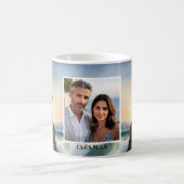 Wasserfarbenleuchte Hochzeitsfeier Foto Tasse (Mittel)