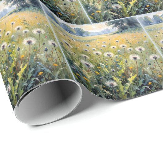 Wasserfarbenleuchten Geschenkpapier (Rolleneckpunkt)