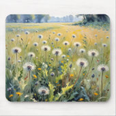 Wasserfarbenleuchten Mousepad (Vorne)