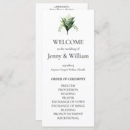 Wasserfarbenlilie der Hochzeit von Bridal