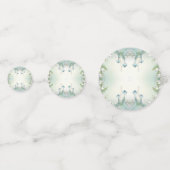 Wasserfarbenlilie des Tales Confetti Konfetti (Rückseiten)