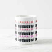 Wasserfarbenlipsticks Kaffeetasse (Mittel)
