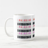 Wasserfarbenlipsticks Kaffeetasse (Links)