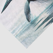 Wasserfarbenlounge am See Seidenpapier (Ausschnitt)