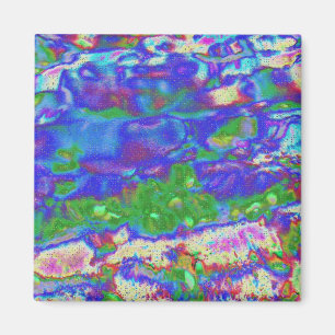 Wasserfarbenmagie, digitale abstrakte magnet