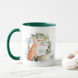 Wasserfarbenmagie Fox _ I Liebe Sie Tasse