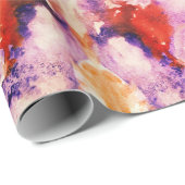 Wasserfarbenmagie Geschenkpapier (Rolleneckpunkt)