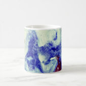 Wasserfarbenmagie Personalisiert Kaffeetasse (Mittel)