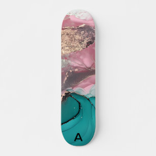 Wasserfarbenmarmor - individuell angepasst skateboard