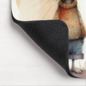 Wasserfarbenmäuse Mousepad (Ecke)