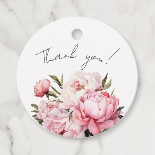 Wasserfarbenminimalistische Peelingdusche Geschenkanhänger (Vorderseite)