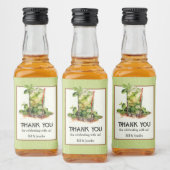 Wasserfarbenminze Julep Derby Alkoholflaschenetikett (Flaschen)