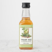 Wasserfarbenminze Julep Derby Alkoholflaschenetikett (Vorderseite)