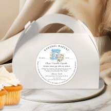 Wasserfarbenmischung Daisy Label Hütte Bäckerei