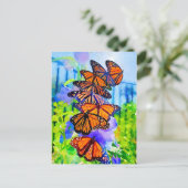 Wasserfarbenmonarchie ~ Rett des Monarchen Postkarte (Stehend Vorderseite)