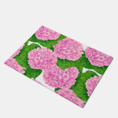 Wasserfarbenmuster Fußmatte (Schrägansicht)