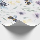 Wasserfarbenmuster Geschenkpapier (Ecke)