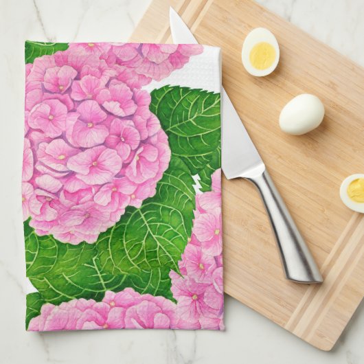 Wasserfarbenmuster Geschirrtuch (Viertel Falte)