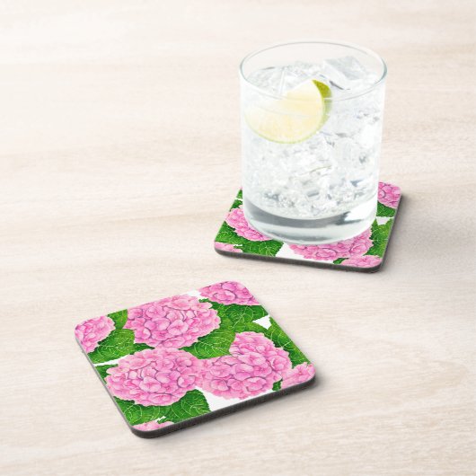 Wasserfarbenmuster Getränkeuntersetzer (Rechte Seite)