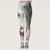 Wasserfarbenmuster Leggings (Vorderseite)