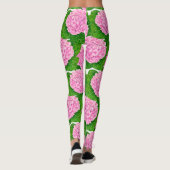 Wasserfarbenmuster Leggings (Rückseite)