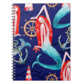 Wasserfarbenmuster Meer Notizblock (Vorderseite)