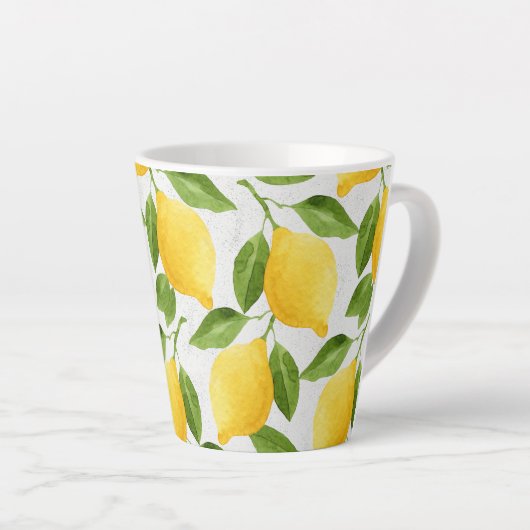 Wasserfarbenmuster Milchtasse (Rechte Ecke)