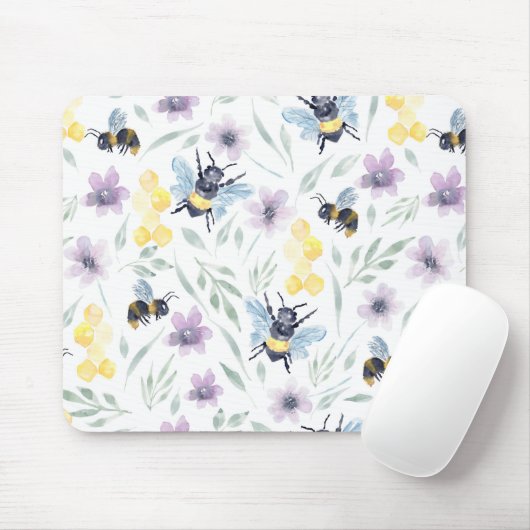 Wasserfarbenmuster Mousepad (Mit Mouse)