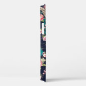 Wasserfarbenmuster Pfau auf einer Baumkirsche,Blum Case-Mate iPhone Hülle (Rückseite / Rechts)