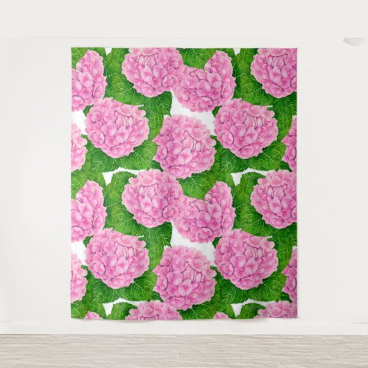 Wasserfarbenmuster Wandteppich (Vorderseite)