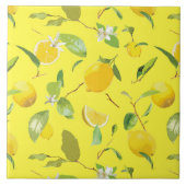 Wasserfarbenöle und Blätter 4 Fliese (Vorderseite)