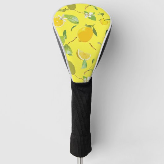 Wasserfarbenöle und Blätter 4 Golf Headcover (Vorderseite)