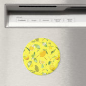 Wasserfarbenöle und Blätter 4 Magnet (In Situ (Geschirrspüler))