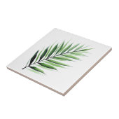 Wasserfarbenpalme Fliese (Seite)