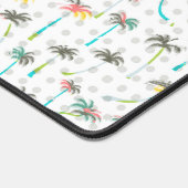 Wasserfarbenpalmen Schreibtischunterlage (Ecke)