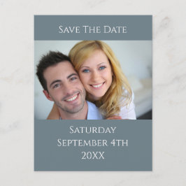 Wasserfarbenpalmen und Hochzeiten von Schiefer Ankündigungspostkarte