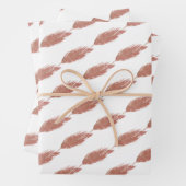 Wasserfarbenpampas Handgemälztes Muster Geschenkpapier Set (Beispiel)