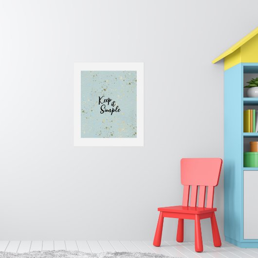 Wasserfarbenpapier-Textur-Hintergrund Poster (Kinderzimmer 1)