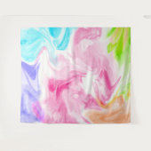 Wasserfarbenpastel Wandteppich (Vorderseite (Horizontal))