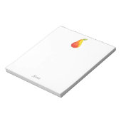 Wasserfarbenpear Notizblock (Rotiert)